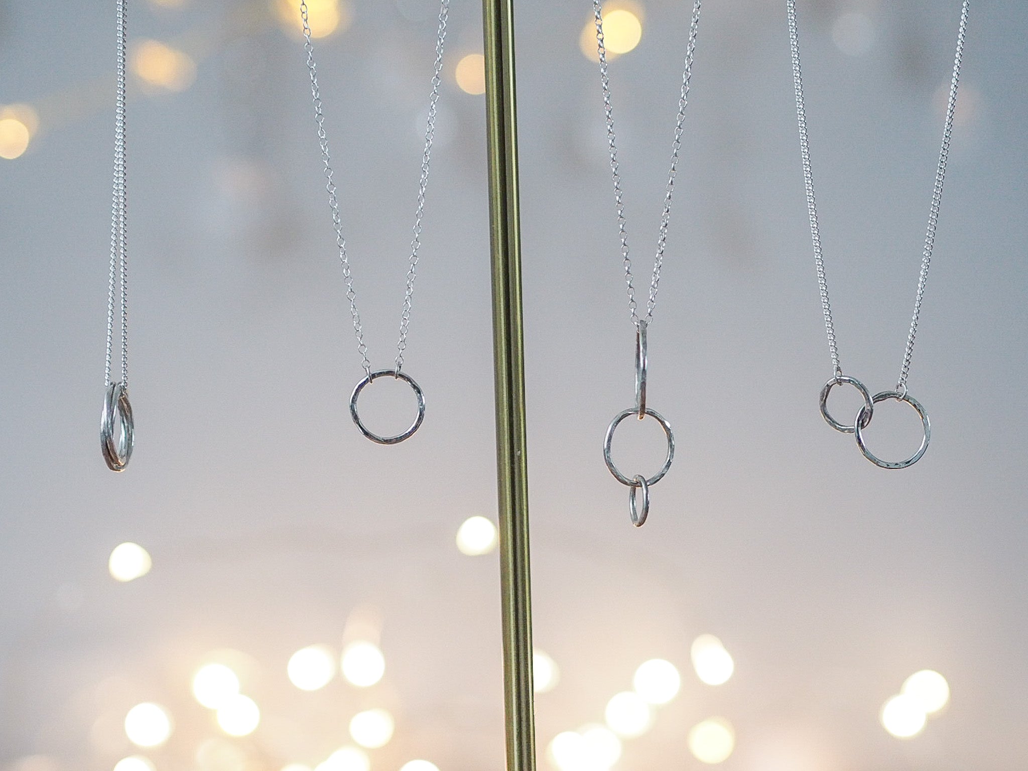 Handmade Sterling Silver Necklaces and Pendants For Women Lunar Moth Jewellery