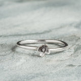 Blossom Floral Handmade Sterling Silver Stacking Ring