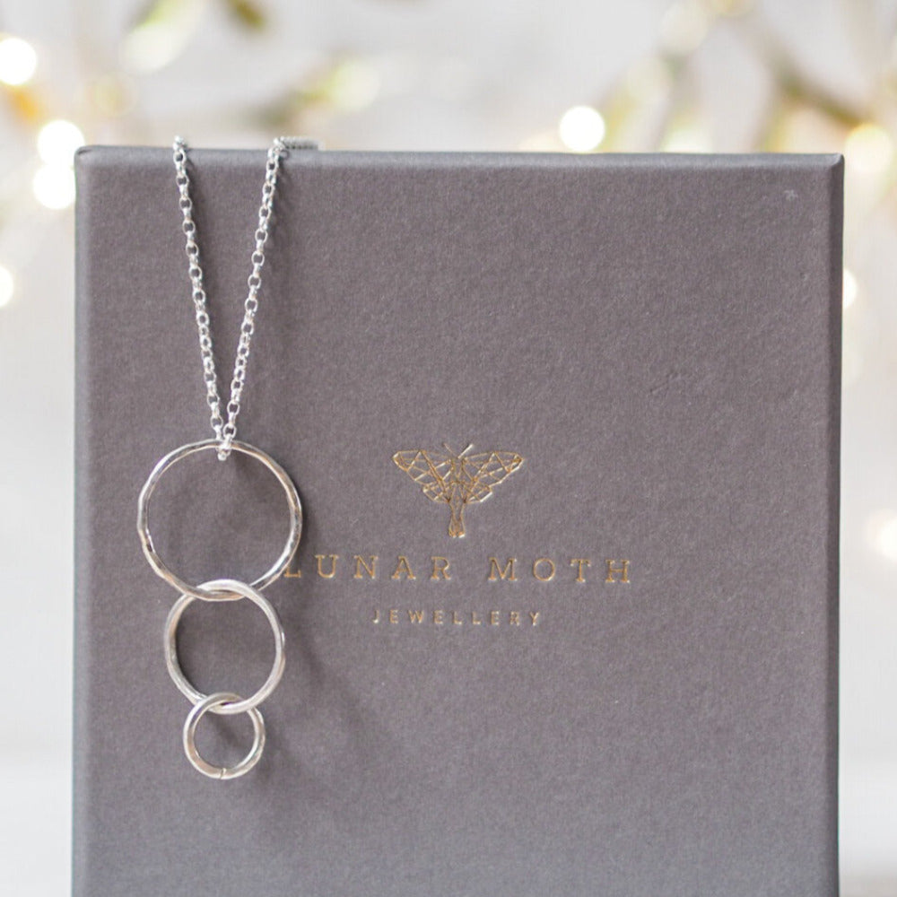 Sterling Silver Drop Necklace drop necklace sterling silver silver droplet necklace necklaces necklace pendant