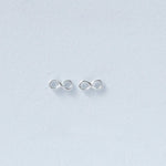 Infinity Sterling Silver Earrings Lunar Moth Jewellery