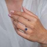 Royal Blue Chic: Lapis Lazuli Fashion Ring