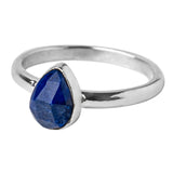 Royal Blue Chic: Lapis Lazuli Fashion Ring
