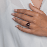 Pink Tourmaline Handmade Sterling Silver Statement Ring