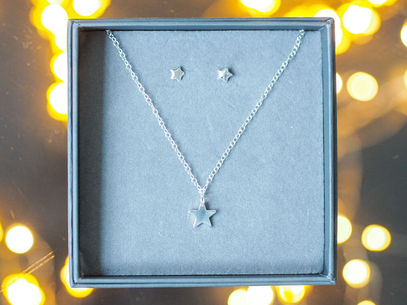 Star Sterling Silver Gift Set Lunar Moth Jewellery