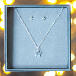 Star Sterling Silver Gift Set Lunar Moth Jewellery