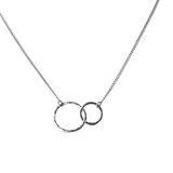 Twin Handmade Sterling Silver Necklace