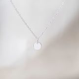 Coin Handmade Sterling Silver Necklace