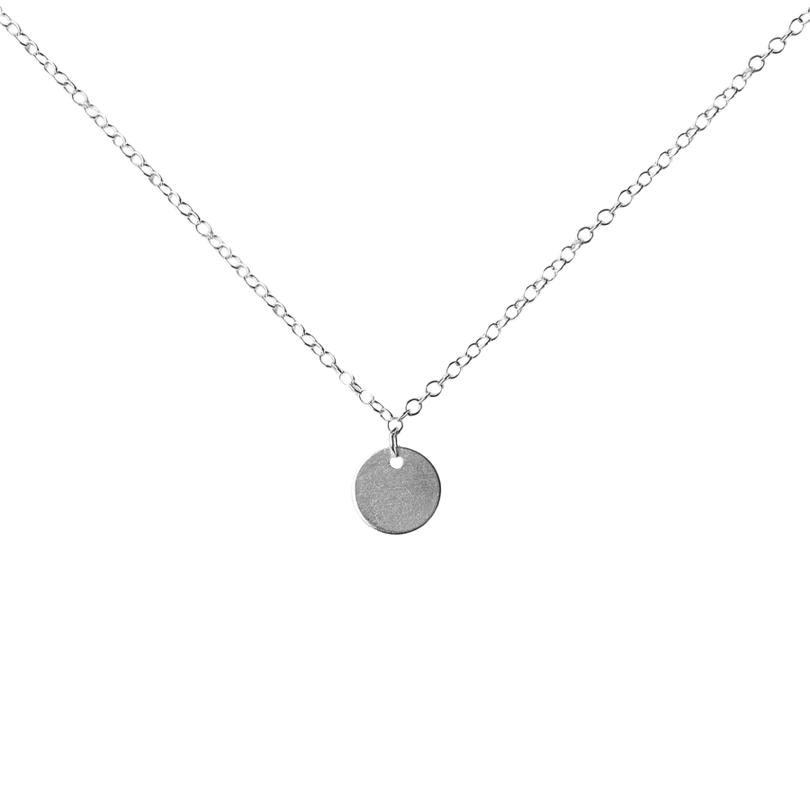 Coin Sterling Silver Necklace