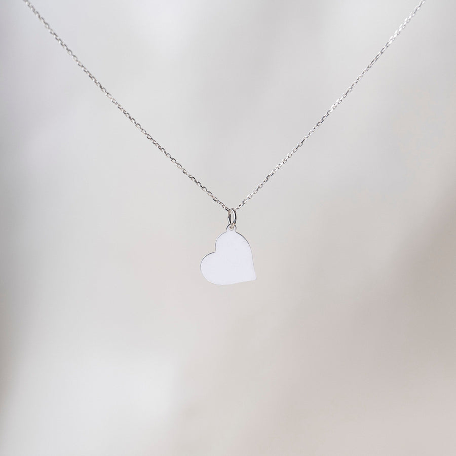 Heart Sterling Silver Necklace