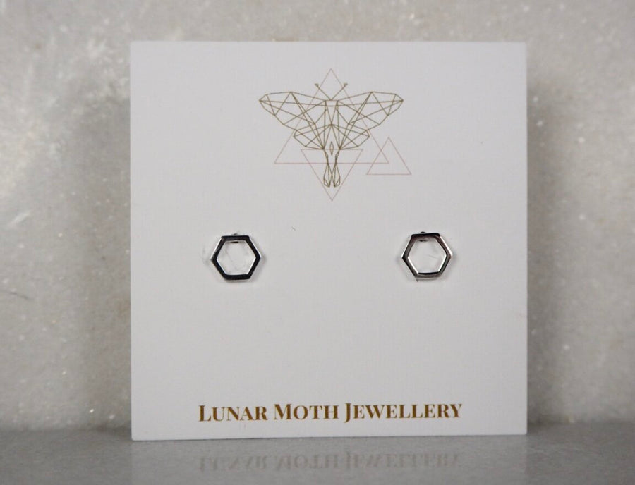 Hexagon Sterling Silver Earrings Lunar Moth Jewellery hexagon earrings sterling silver hexagon earrings hexagon earrings sterling silver hexagonal sterling silver hexagon earrings sterling silver hexagon sterling silver hexagonal earring silver earrings sterling silver earrings sterling silver  sterling silver earrings hexagon