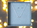 Infinity Sterling Silver Gift Set Lunar Moth Jewellery