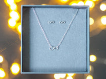 Infinity Sterling Silver Gift Set Lunar Moth Jewellery