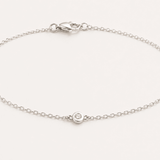 Bespoke Sterling Silver Diamond Bracelet for Daisy | Private Link