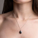 The Perfect Birthday Gift: Black Spinel Gemstone Necklace