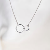Twin Handmade Sterling Silver Necklace