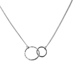 Twin Handmade Sterling Silver Necklace