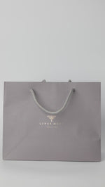 Turquoise Sterling Silver Hammered Stacking Ring worn on model in video